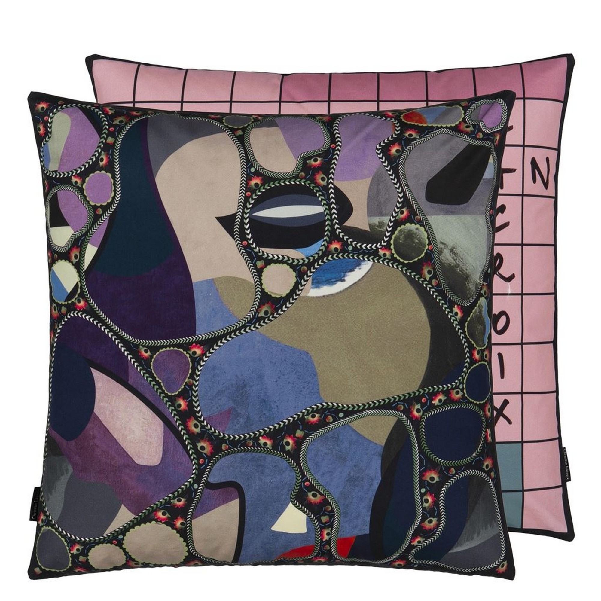 Gems Mix Cushion By Christian Lacroix In Agate Multi